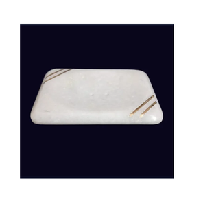Porte-savon en marbre de haute qualité pour produits de salle de bain, hôtels, salles de bain, plateau à savon en marbre utilisé dans les salles de bain - Product Image 1