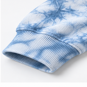 บริการผลิตเสื้อสเวตเชิ้ตแบบ Tie Dye ตามสั่ง (ODM) ผ้าฝ้ายฟลีซ รับผลิตตามสัญญา เสื้อผ้าผู้หญิงเรียบง่าย สวมใส่ได้หลากหลาย สไตล์ไลฟ์สไตล์พื้นฐาน - Product Image 4