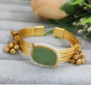 Pulsera Ghungroo de Cachemira de Calidad Premium, Complementa Tanto la Ropa Étnica como la Occidental, Pulsera Ligera de Diseño Único - Product Image 1