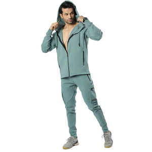 Ensemble de survêtements et pantalons décontractés pour hommes, personnalisables, avec fermeture éclair, style unique, de haute qualité, pour la saison hivernale - Product Image 6