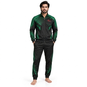 Stylish Men Sublimation <b>Tracksuit</b> Made With Comfortable Fabric And Reliable <b>Stitching</b> Offering Attractive Printed Details Smooth - Product Image 6