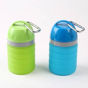 Bebedero Portátil para Mascotas, Botella Plegable para Viajes al Aire Libre para Perros y Gatos - Product Image 2