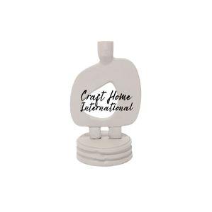 Bougeoir scandinave minimaliste moderne en aluminium fait main, étanche, style nordique, pour une ambiance chaleureuse - Product Image 1