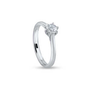 Purecarat 14K oro amarillo zafiro y diamante anillo de compromiso elegante colección de anillos de diamantes - Product Image 1