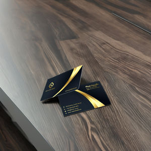 Cartes de vœux personnalisées en carton avec impression offset et marquage à chaud pour les entreprises et les équipes de vente - Product Image 1