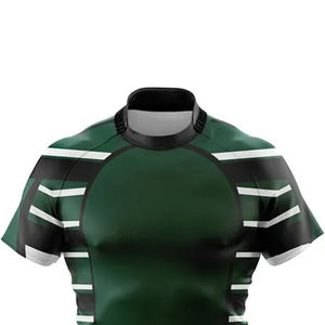 Maillots de rugby en coton 100% à séchage rapide, personnalisables en gros, fabricant de vêtements en gros, production en vrac, vêtements de sport professionnels - Product Image 2