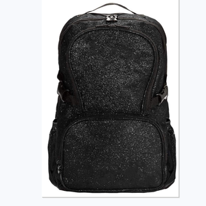 Mochila Deportiva Casual de Nailon Blanco con Múltiples Bolsillos y Detalles Negros, Mochila Deportiva de Moda para Animadoras - Product Image 4