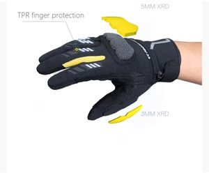 ถุงมือแข่งรถวิบาก - ถุงมือหนังแบบเต็มนิ้วสำหรับกีฬากลางแจ้ง กันลื่น ขายดีที่สุด - Product Image 4