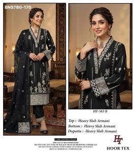 Collection spéciale Eid, qualité excellente, dernière collection de salwar-kameez en faux georgette brodée, prix de gros. - Product Image 4