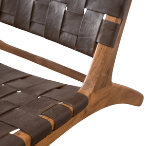 Sillas de Ratán para Jardín en Oferta, Sillas de Comedor de Ratán sin Brazos, Estructura de Madera de Teca, la Mejor Calidad por Rachel Natalie - Product Image 4