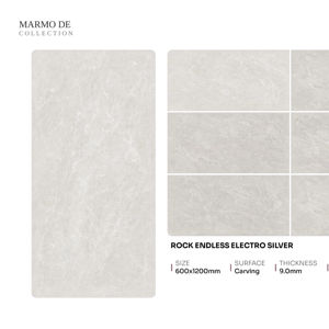 Azulejos de Porcelana Grand Structure Carving 60X120CM 600X1200MM 24X48 Diseño Dimensional Elevado para Espacios Contemporáneos - Product Image 1