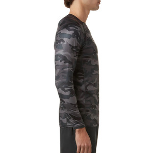 Traje Deportivo Personalizado Ecológico de Invierno para Hombre, Ajustado, Cuello Redondo, Manga Larga, de Spandex/Poliéster, para BJJ, MMA, Surf, Natación - Product Image 4