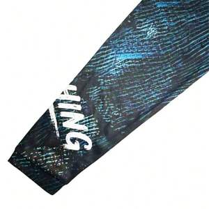 Camiseta de Pesca Personalizada al por Mayor con Logotipo Impreso, Manga Larga, para Torneos, Sublimada en Spandex/Poliéster, Protección UPF - Product Image 4