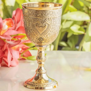 แก้วไวน์สแตนเลสสตีลทรงหรูหรา ชุดแก้วทรงโกเบลต์ทันสมัย - Product Image 4