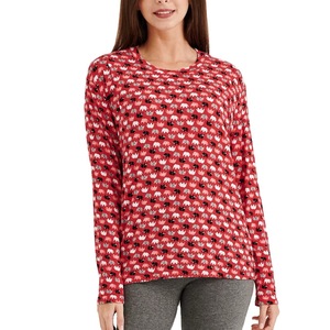 Haut de maternité et d'allaitement en modal pour femme, manches longues, facilitant l'allaitement, chemise de grossesse - Product Image 2