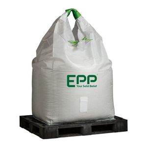 Fournisseur vietnamien de sacs en vrac PP 1450D Denier certifiés ISO9001, sac de 1 tonne, double boucle, FIBC pour l'alimentation animale - Product Image 2