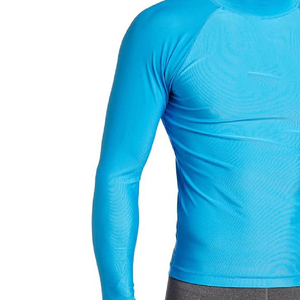 2026 New Arrival Customized Heat-Transfer Printing Anti-Bacterial Full Sleeve <b>Men's</b> Rash Guard Gym Fitness Made in Pakistan - Product Image 2