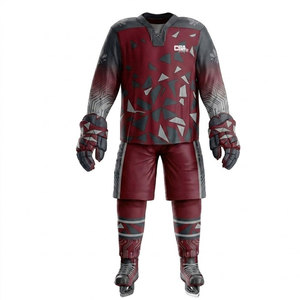 Uniforme de Hockey sobre Hielo para Hombre, Diseño Atlético Ligero con Ajuste Cómodo para Entrenamiento Deportivo y Rendimiento en Partidos - Product Image 1