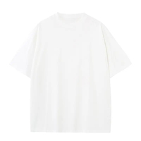T-shirts pour hommes de haute qualité 100% coton écologiques légers tendance été style streetwear couleur unie coupe classique manches courtes