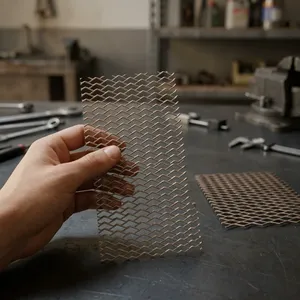 India Supply High Quality Industrial Perforated Expanded <b>Mesh</b> Stainless Steel <b>Wire</b> Bending Protecting <b>Mesh</b> - Product Image 5