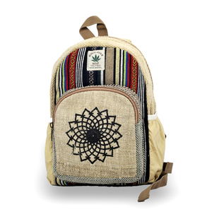 Hemp Cotton <b>Student</b> <b>Backpack</b> - Product Image 1