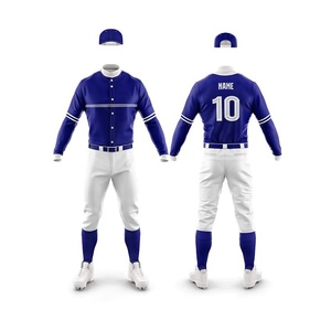 Uniforme de Béisbol Personalizado EDOOR, Diseño de Tela para Uniforme de Béisbol, Camiseta de Béisbol, Uniforme de Entrenamiento para Equipos de Todas las Series - Product Image 2