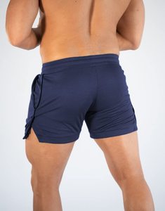 Gym wear <b>shorts</b> for Men's Breathable <b>Quick</b> <b>Dry</b> Embroidered Woven Mid Waist - Product Image 2