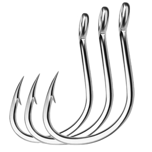 ตะขอเหล็กกล้าคาร์บอนสูงสำหรับตกปลาน้ำจืดปลาเทราท์ใช้ปรับแต่งขนาดและสีได้ - Product Image 4