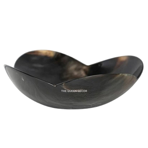 Ensemble de bols de service en corne naturelle pour la maison, l'hôtel et le restaurant, qualité supérieure, poli à la main, personnalisé - Product Image 5