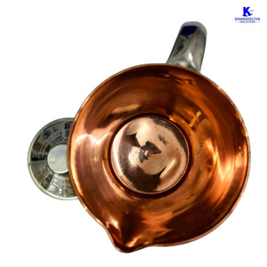 Carafe en cuivre magnétique K-Star 1,5 L – Carafe à eau en cuivre pur pour le bien-être quotidien et la thérapie magnétique – Récipient de soutien à la santé - Product Image 4