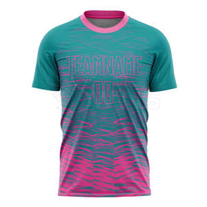 เสื้อฟุตบอลแขนสั้นไซส์ใหญ่ ระบายอากาศได้ดี ขายดีที่สุด สีสั่งทำได้ ผลิตในปากีสถาน คุณภาพสูง - Product Image 3