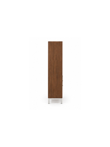 Librería Moderna de Madera con 8 Estantes y Cajones, Mueble Independiente para Sala de Estar, Diseño Minimalista, Almacenamiento para Oficina en Casa - Product Image 5