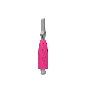 Limpiador de Cutículas de Acero Inoxidable con Diseño de Cuchilla, Mango de Silicona Antideslizante y Empujadores de Calidad Profesional - Product Image 3