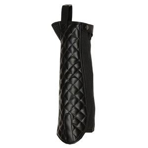 Custom Design High Quality Half <b>Chaps</b> Horse <b>Riding</b> <b>Chaps</b> Cow Hide Leather Equipment Genuine Leather <b>Chaps</b> Manufacturer - Product Image 3