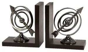 Pair of Wooden <b>Elephant</b> Bookends Carved Design <b>Decorative</b> Handcrafted Eco‑Friendly Artistic Rustic Home Office Organizer - Product Image 3