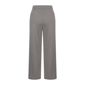 Pantalon Harem Ample et Élégant pour Femme, Taille Haute, Coupe Large, en Mélange Polaire Polyester/Coton, Couleur Unie, Infroissable - Product Image 6
