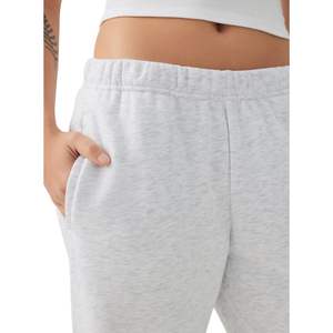 กางเกงวอร์มขายาวทรงหลวมเอวสูงสำหรับผู้หญิง ผ้าฝ้ายฟลีซ สั่งผลิตได้ ขายส่ง - Product Image 3