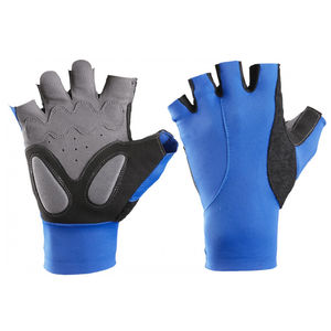 Gants de cyclisme d'hiver mi-doigts - Rembourrage en gel antidérapant antichoc Fermeture auto-agrippante Haute qualité Unisexe - Product Image 4