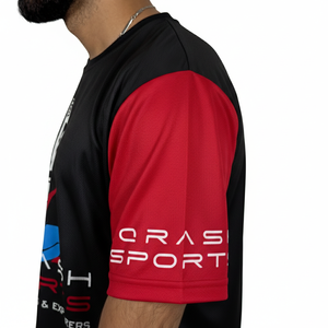 Camiseta Sublimada Personalizada de Alta Calidad, 100% Poliéster, Cuello Redondo, Nuevo Diseño, Logotipo Frontal, Diseño en Blanco, Tallas Grandes - Product Image 2