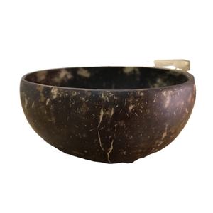 Juego de cuencos de cáscara de coco orgánico de Vietnam 100%, vajilla de papel pulido Vintage ecológica, acabado sostenible, grabado de coco - Product Image 6