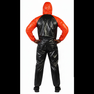 Traje de Sauna Premium OEM, Tela de PVC Impermeable, Traje para Sudar, Ropa Deportiva, Proveedor y Fabricante a Nivel Mundial - Product Image 4