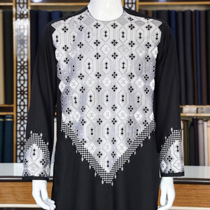 <b>Men</b> Traditional Islamic Afghan Shalwar Kameez Set Long Sleeve Comfortable Ethnic Clothing For Prayer And Casual Wear - Product Image 4