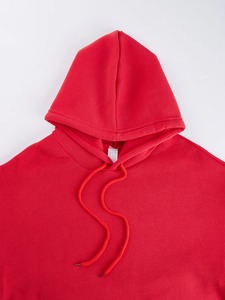 เสื้อฮู้ดสีดำแบบยูนิเซ็กซ์ พิมพ์ลายการ์ตูนตัวละครผมสีเขียวด้านหลัง มีกระเป๋า ทรงหลวม สไตล์แฟชั่น ใส่ได้ในฤดูใบไม้ร่วง รับผลิตแบบ ODM - Product Image 6