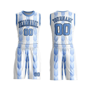 Conjunto de Uniforme de Baloncesto Directo de Fábrica, Jersey sin Mangas y Pantalones Cortos, Diseño Personalizado, Kit Deportivo Ligero para Entrenamiento - Product Image 6