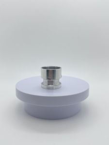 Douille filetée sur mesure en acier inoxydable et aluminium usinée CNC, pièces de tournage de précision avec trou latéral pour axe à broche, Taïwan - Product Image 6