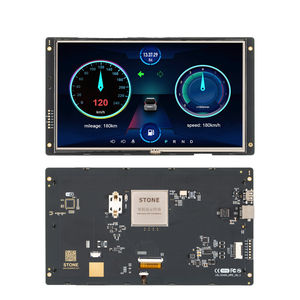STONE 10,1 pulgadas 1024*600 HMI IPS pantalla táctil 262K colores 1GHz Cortex A8 <span class=keywords><strong>CPU</strong></span> UART TFT LCD Módulo de pantalla - Product Image 1