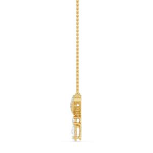 Pendentif en diamant de laboratoire taille marquise 1,20 CTW avec monture en or jaune 10K, bijou fantaisie, cadeau pour femme, anniversaire - Product Image 6