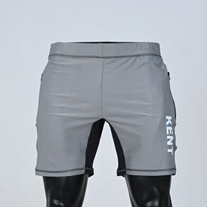 Pantalones cortos para correr con bolsillos laterales, ligeros, de secado rápido, que absorben la humedad, transpirables, para entrenamiento, gimnasio, venta al por mayor - Product Image 1