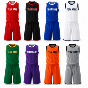 Good Quality Customized Logo Summer Basketball Quick Drying Moisture-Wicking Sports Fashion Sleeveless Unisex Reversible Jersey - Product Image 2