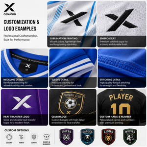 Tenue complète de football X Men, en polyester sublimé, maille respirante, anti-transpiration, vêtements de sport, plusieurs options de couleurs - Product Image 4